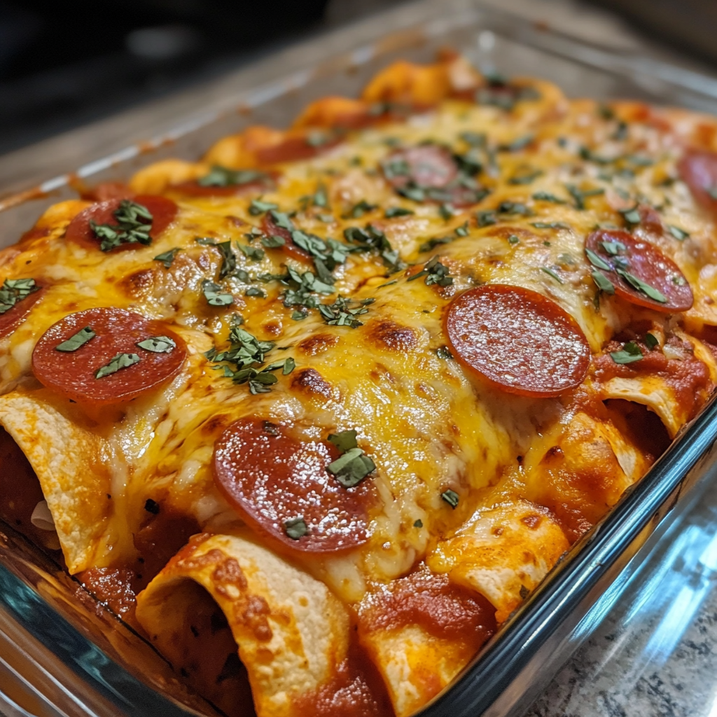 Pizza Enchiladas Pizza Enchiladas