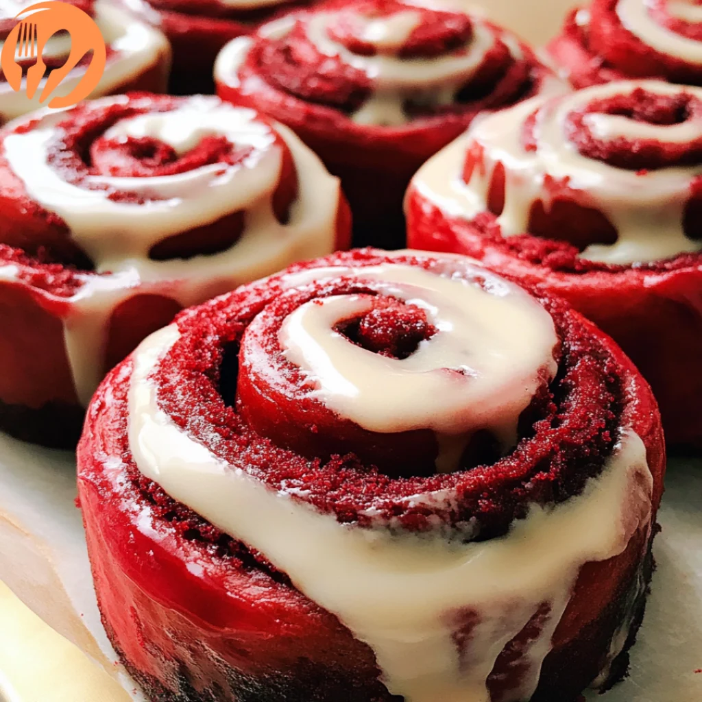 Red Velvet Cinnamon Rolls Red Velvet Cinnamon Rolls