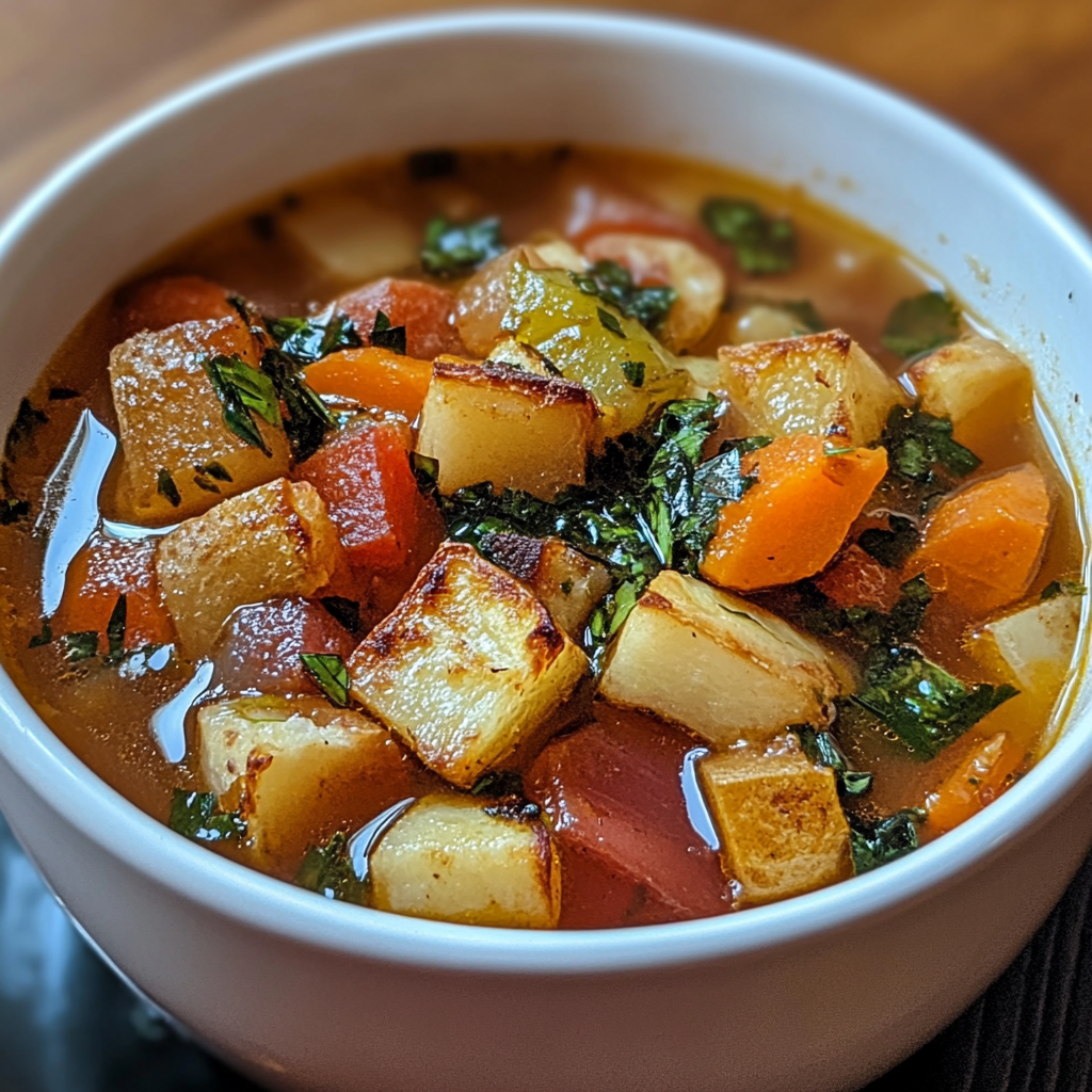 Roasted Vegetable Soup Roasted Vegetable Soup