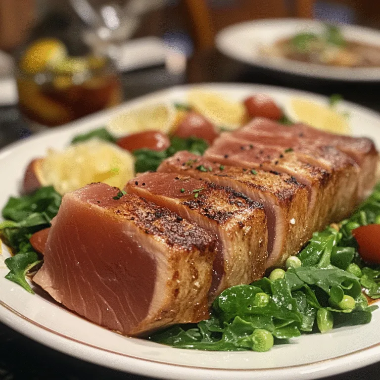 Ruths Chris Ahi Tuna