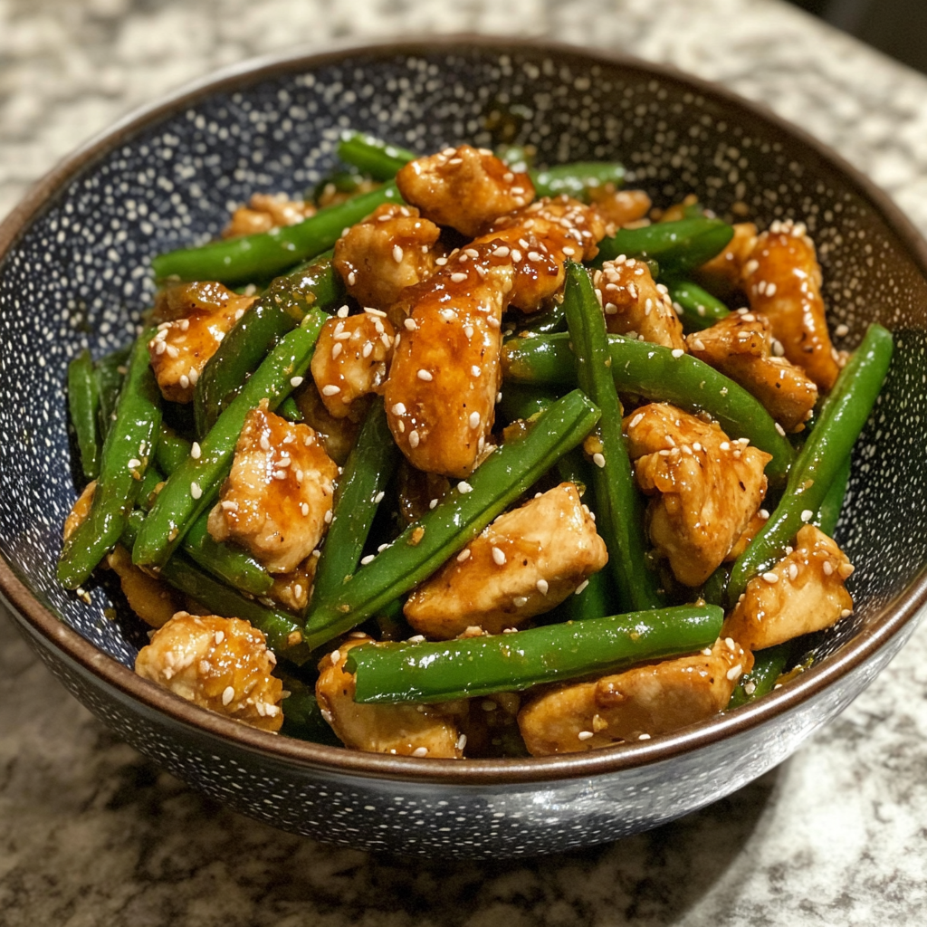 Sesame Chicken Green Bean Stir Fry Sesame Chicken Green Bean Stir Fry
