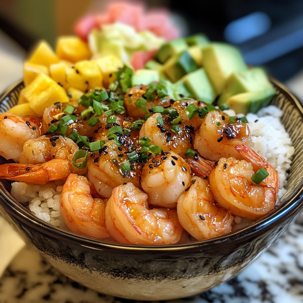 Shrimp Poke Bowl