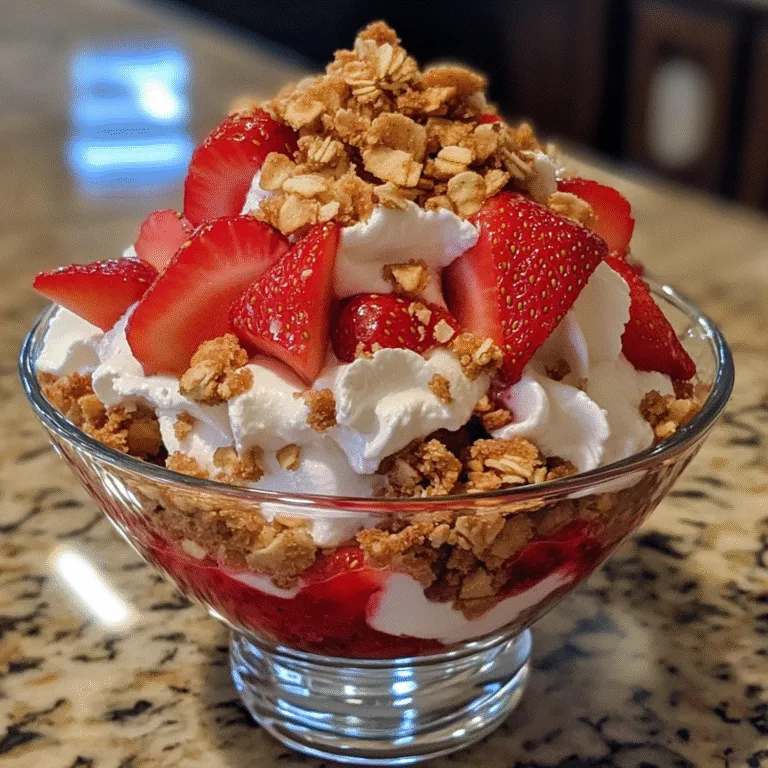 Strawberry Crunch Topping