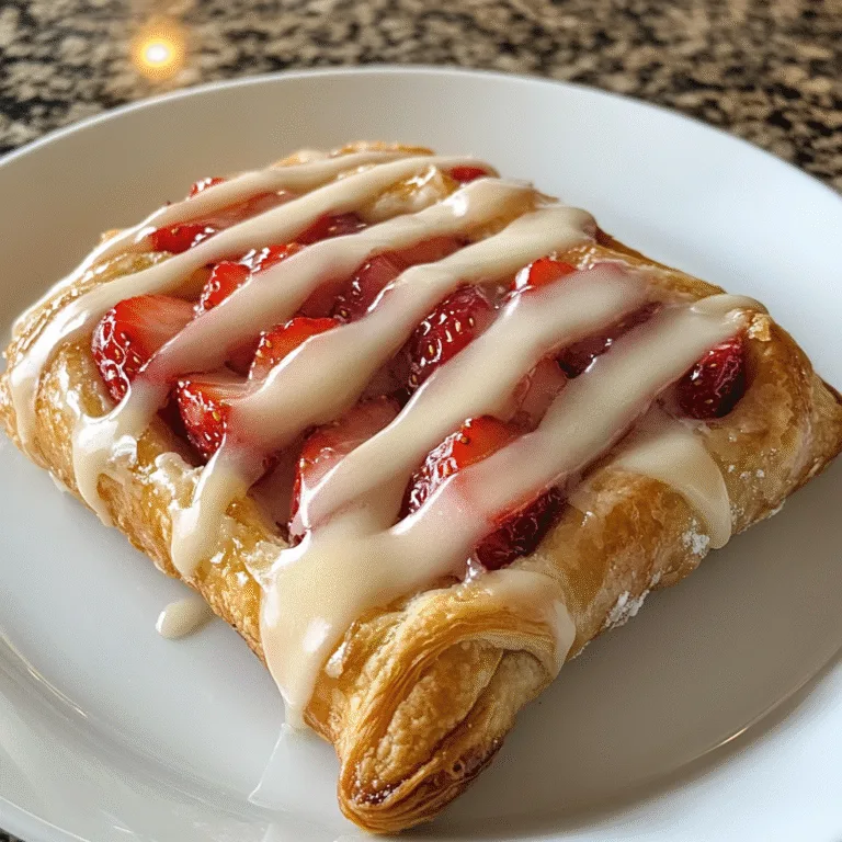 Strawberry Danish