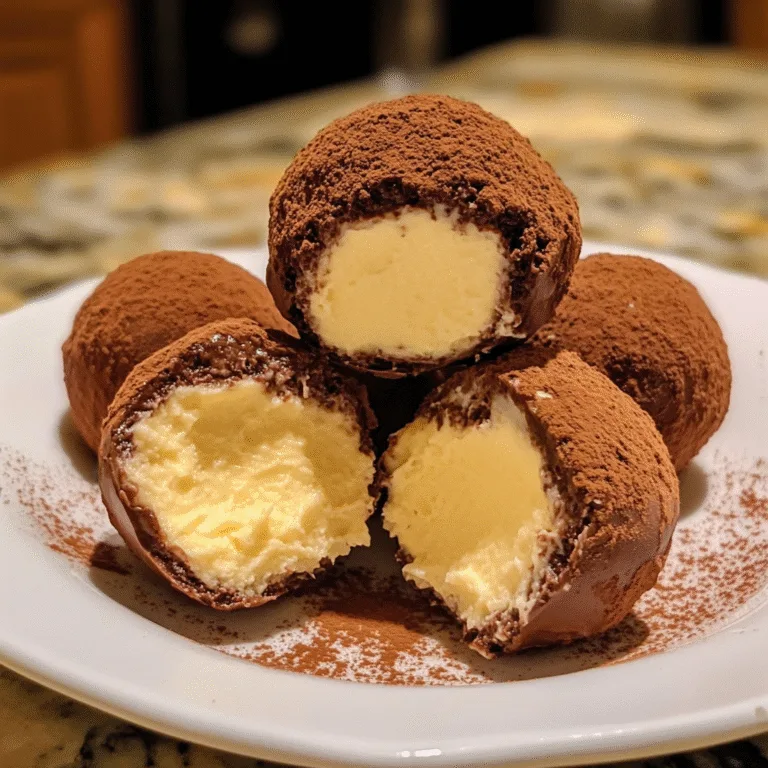 Tiramisu Truffles Recipe