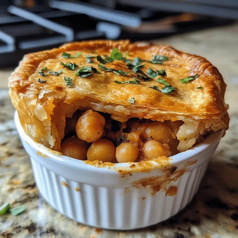 Vegan Pot Pie Chickpeas