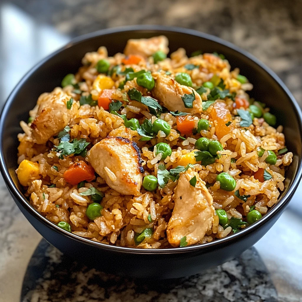 Bang Bang Chicken Fried Rice